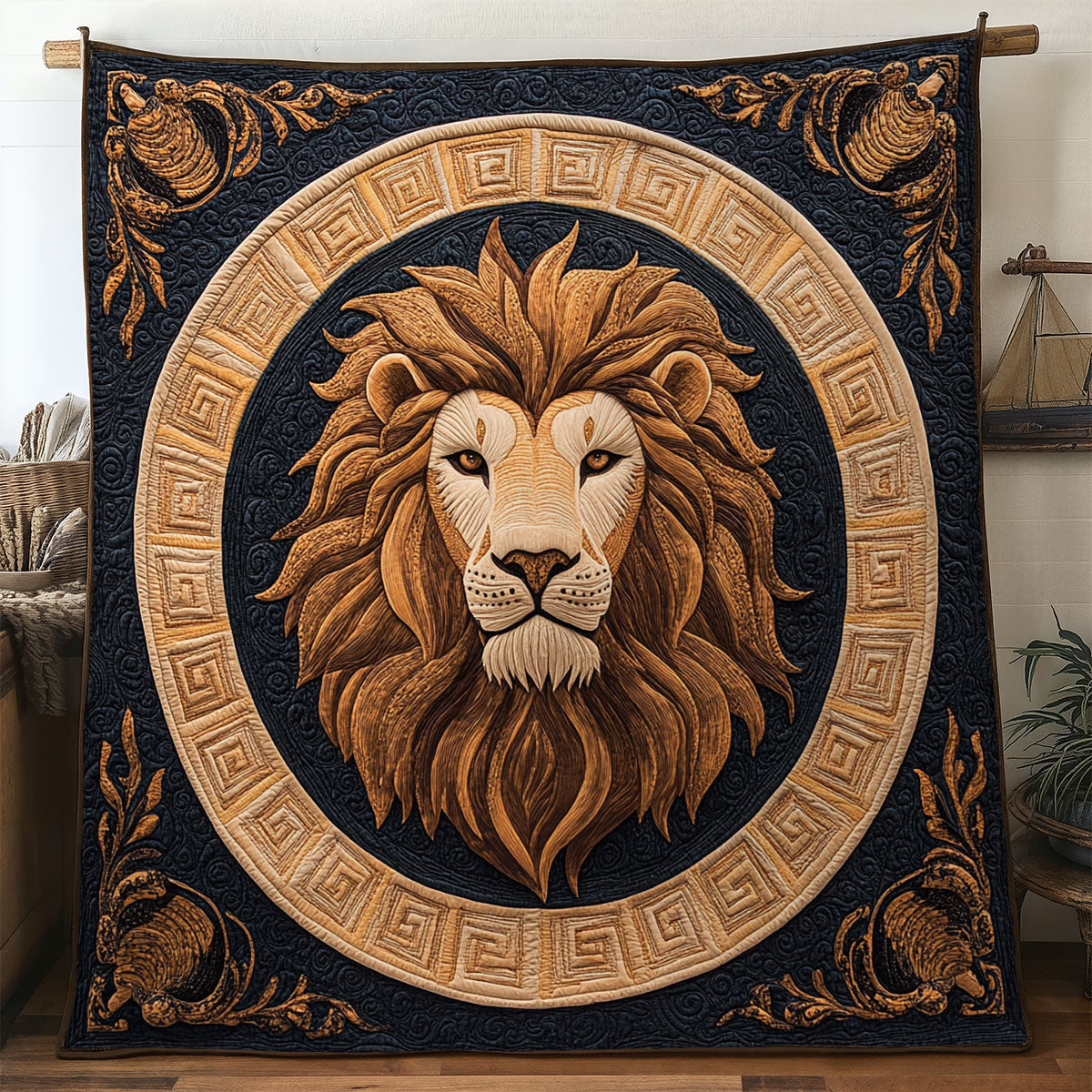 Lion Sigil WN1807069CL Quilt