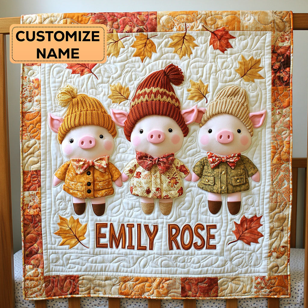 Sweater Weather CP2907029CL Personalized Baby Quilt