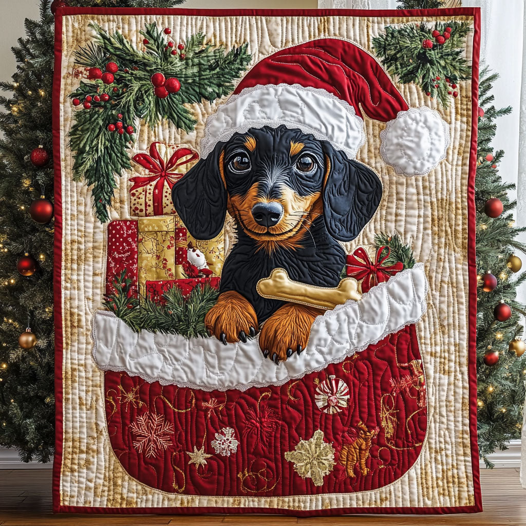 Pup Gift CP2509058CL Quilt