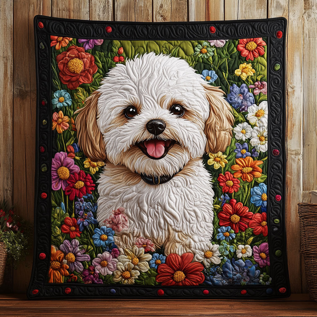 Bichon Frise CW0606001CL Quilt