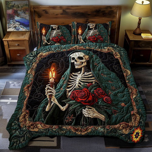 Skeleton Queen WY1112046CL Duvet Cover Set