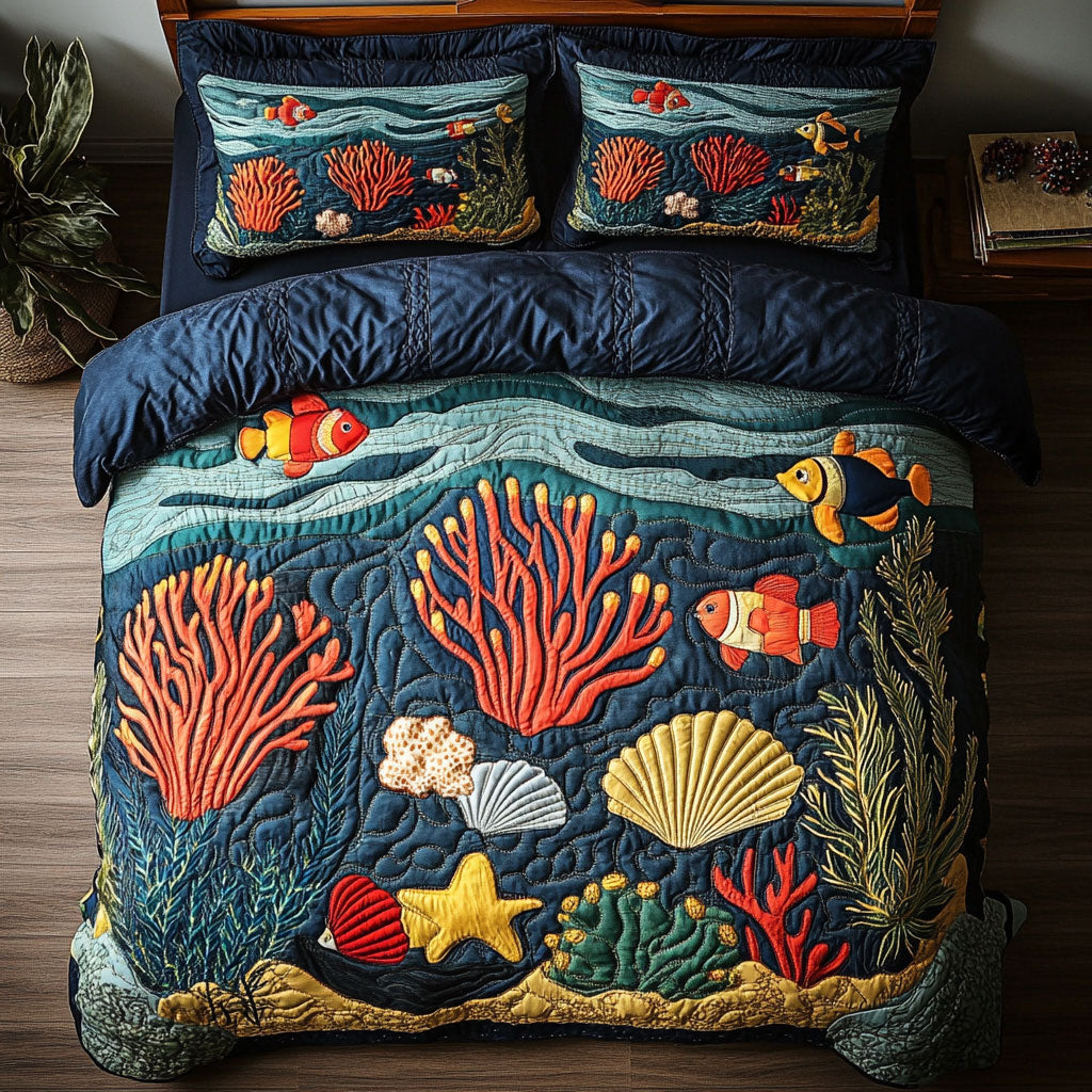 Marine Bloom CP2209030CL Duvet Cover Set