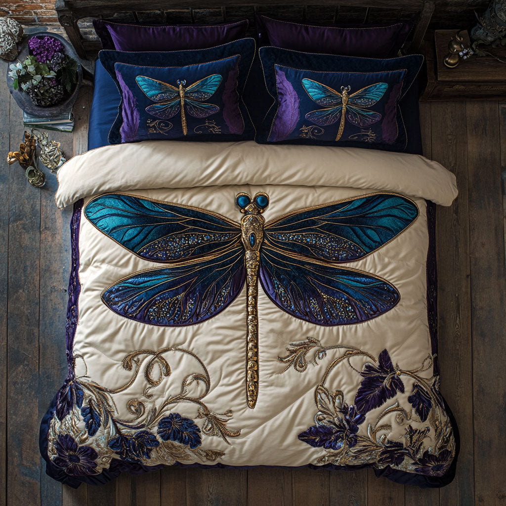 Golden Dragonfly CW0909036CL Duvet Cover Set