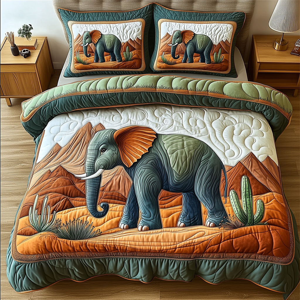 Elephant Desert LT1509020CL Duvet Cover Set