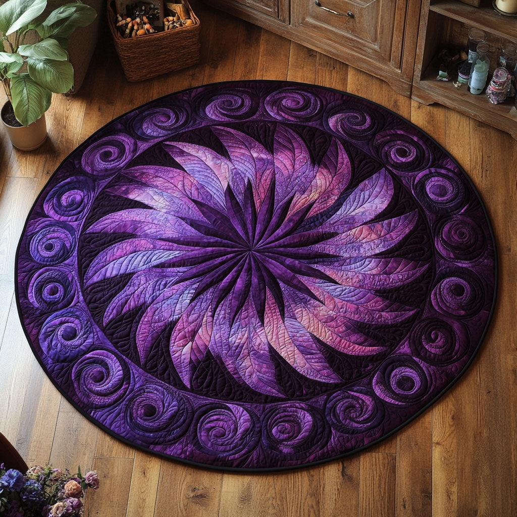 Ancient Starfire WN0707001CL Quilted Round Mat