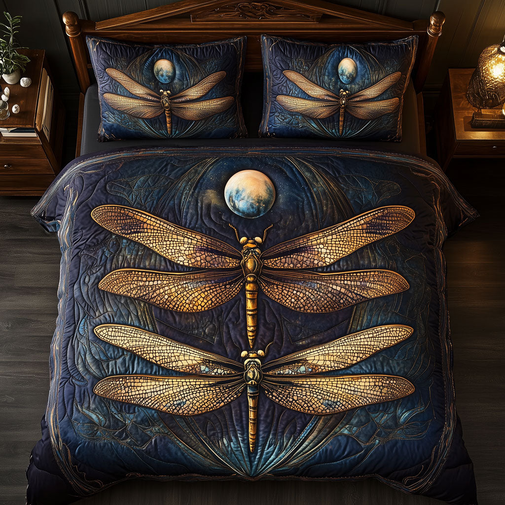 Dragonflies Lunar Sentinel LT0410016CL Duvet Cover Set