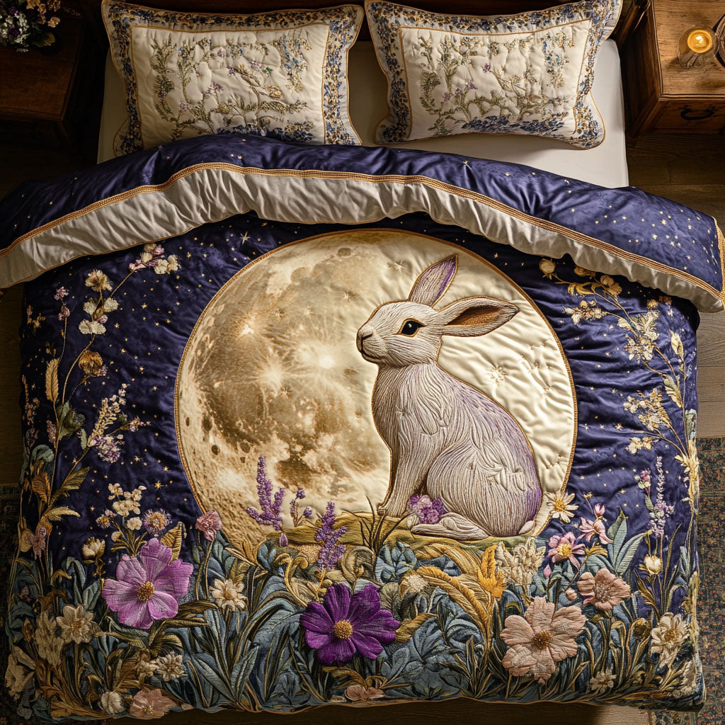 Floral Garden Bunny CW2209052CL Duvet Cover Set