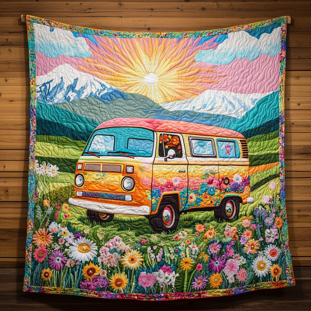 Flowers And Leaves CQ0306007CL Quilt
