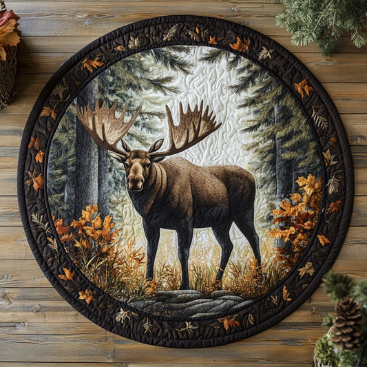 Big Elk CQ1206041CL Quilted Round Mat
