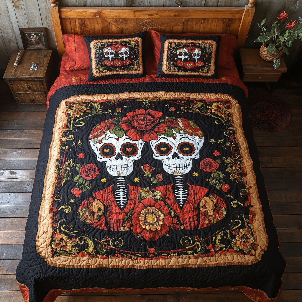 Skull Couple WY1802042CL Duvet Cover Set