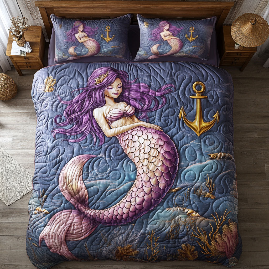Beautiful Mermaid WY1102171CL Duvet Cover Set
