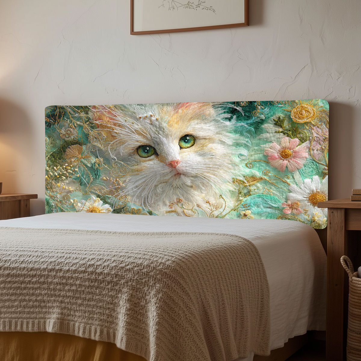 Cat Gentle Soul CW2212007CL Quilted Headboard Slipcover