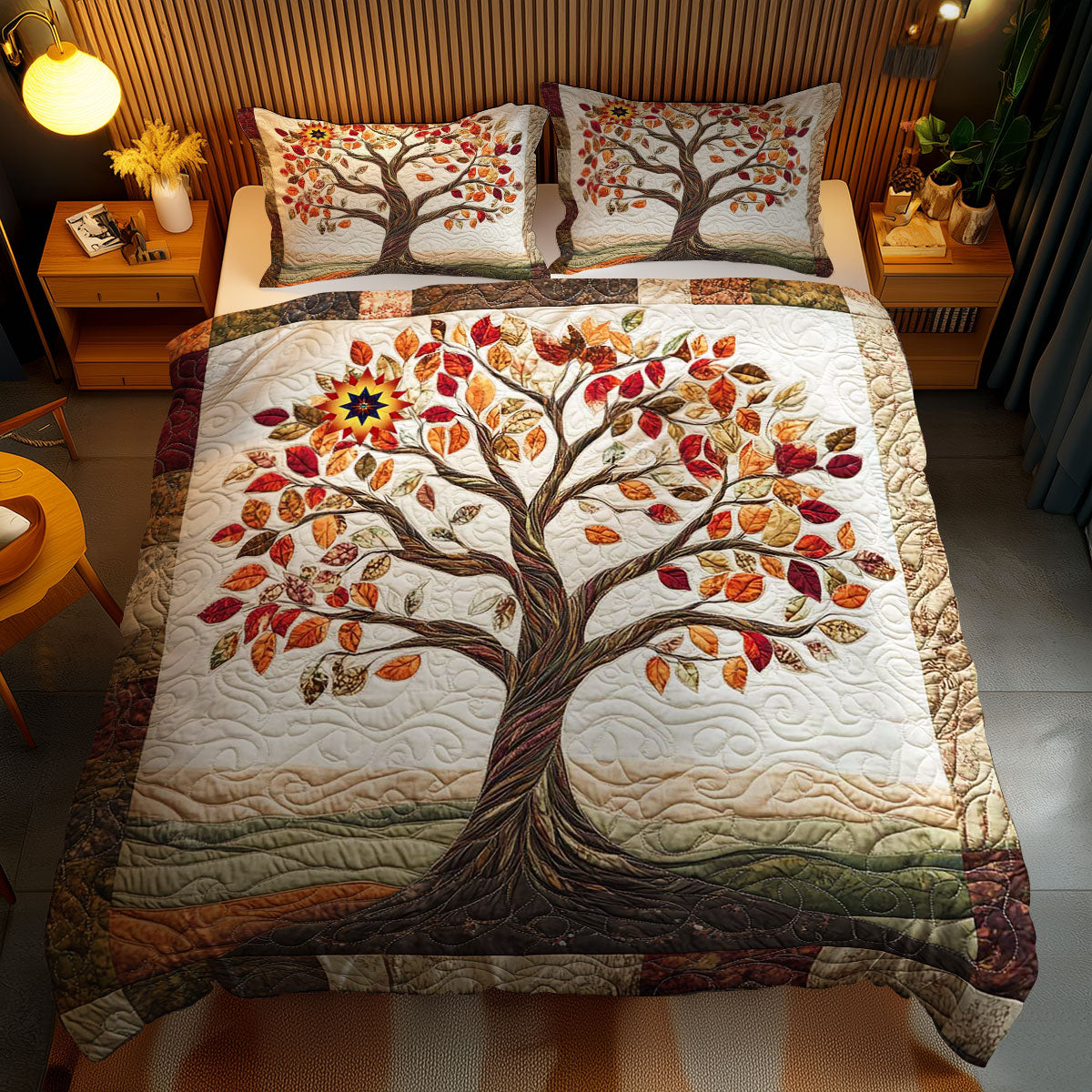 Timeless Tree Of Life WN1212074CL Duvet Cover Set