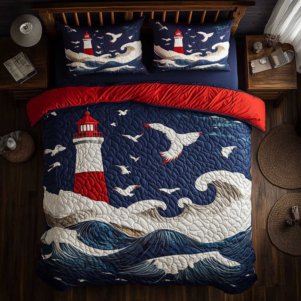 Stormy Lighthouse WN3103041CL Duvet Cover Set