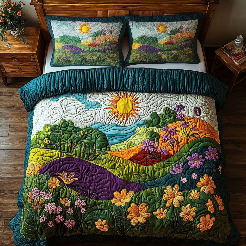 Spring Landscape WY0407041CL Duvet Cover Set