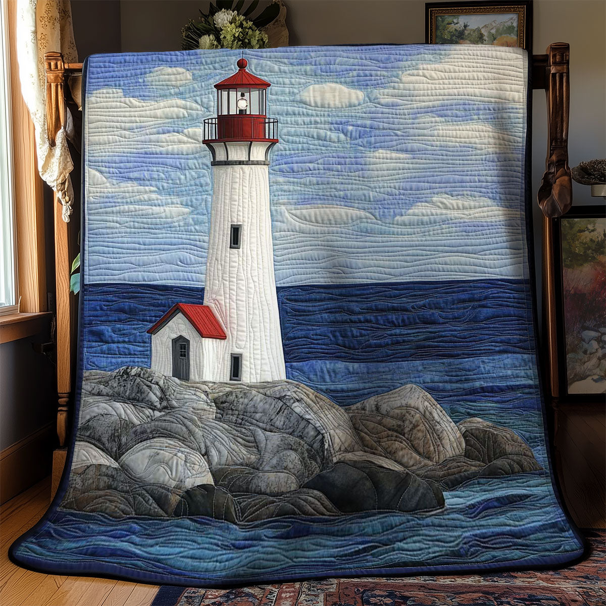 Lighthouse Breeze WN2503079CL Quilt