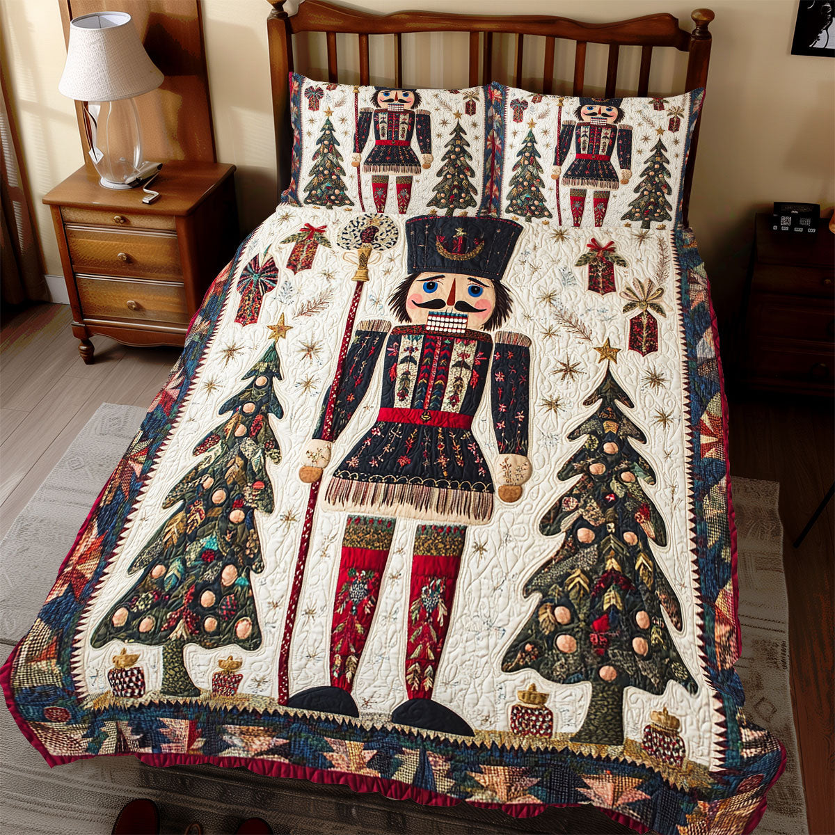 Nutcracker Soldier WX2311080CL Duvet Cover Set