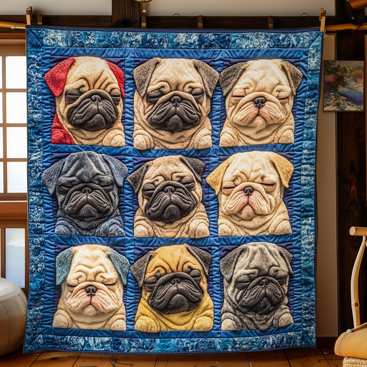 Cute Puppy WY2102014CL Quilt