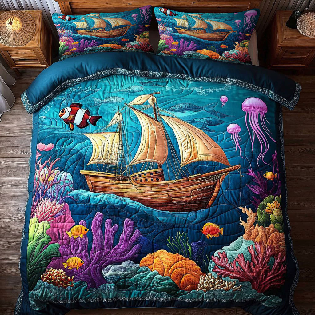 The Coral Navigator WY1404051CL Duvet Cover Set