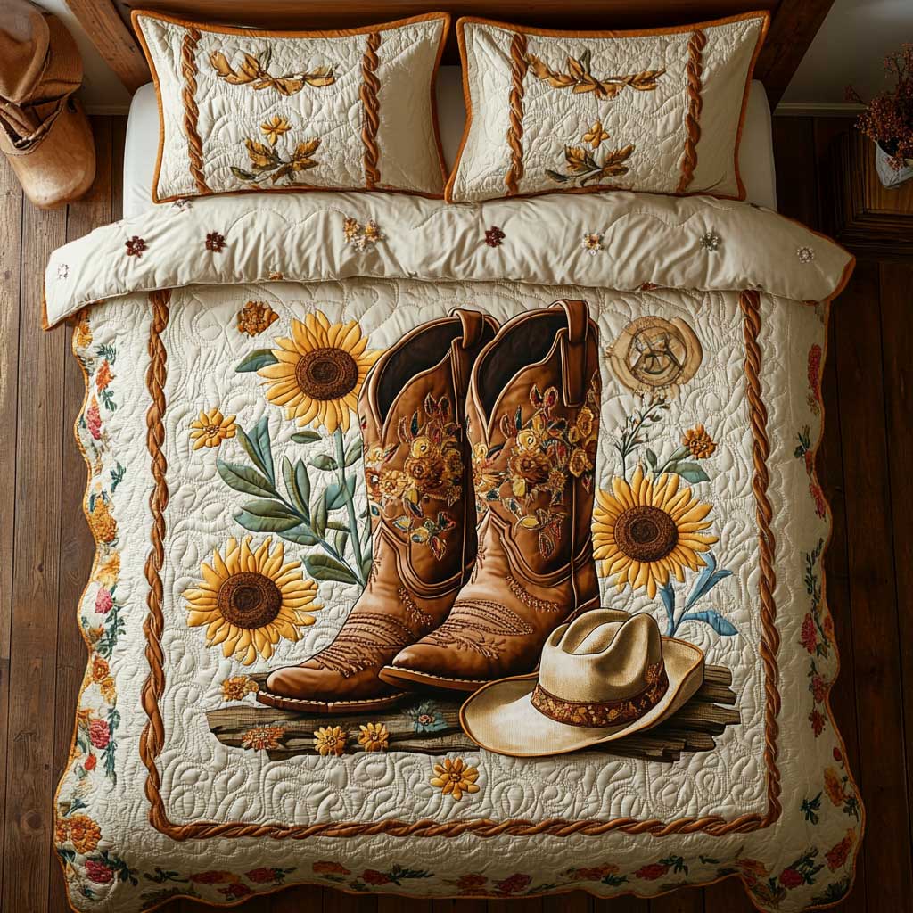 Cowboy Boots CQ2205034CL Duvet Cover Set