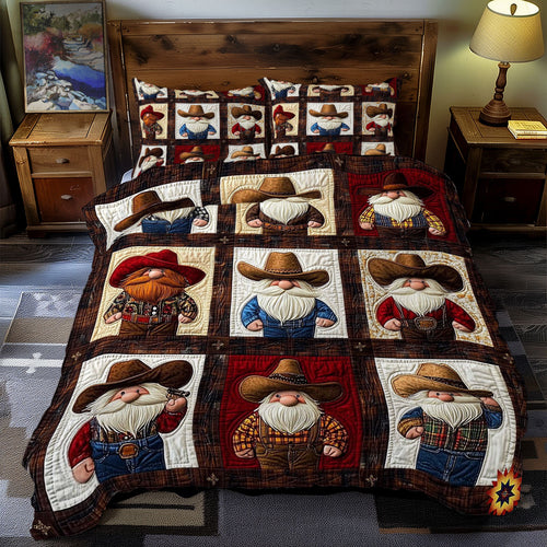 Cowboy Gnome WY0412043CL Duvet Cover Set
