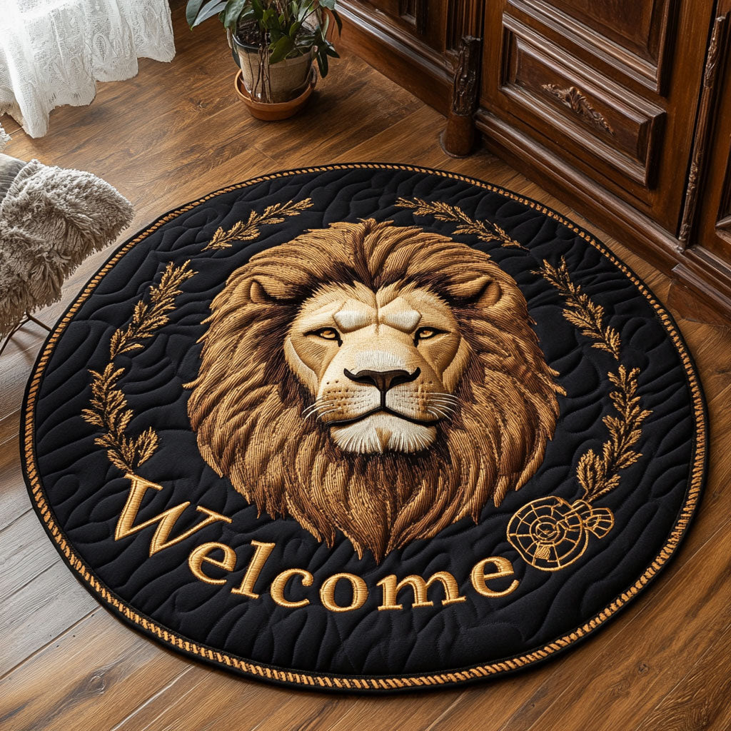 Majestic Welcome CP3007061CL Quilted Round Mat