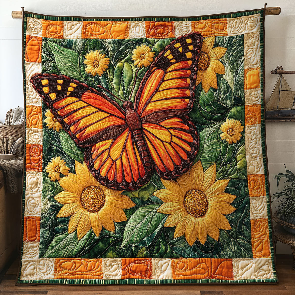 Butterfly Flight WN3005009CL Quilt