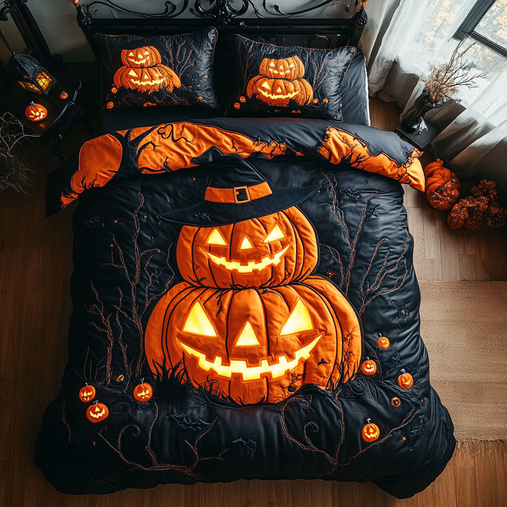 Towering Pumpkins WN0608093CL Duvet Cover Set