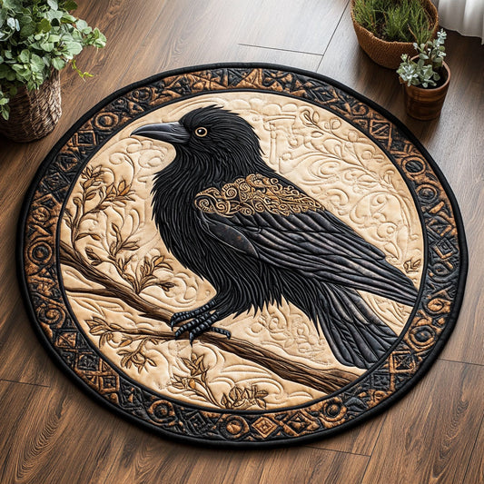Bold Raven CM2105026CL Quilted Round Mat