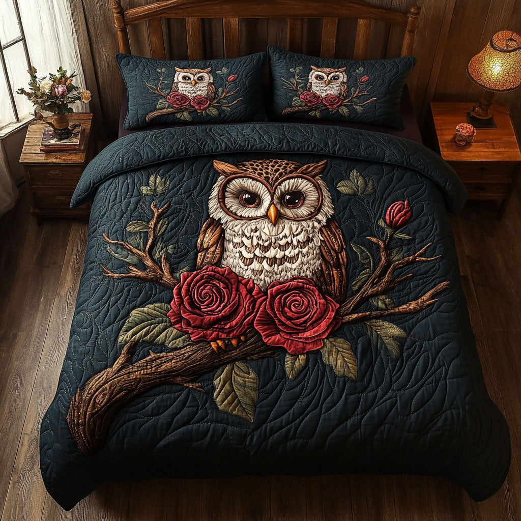 Rosie Owl CM2104007CL Duvet Cover Set
