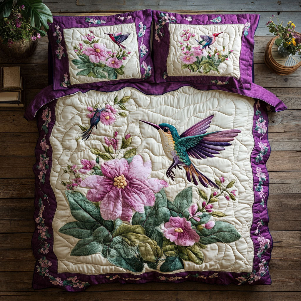 Pretty Hummingbird WX3012092CL Duvet Cover Set