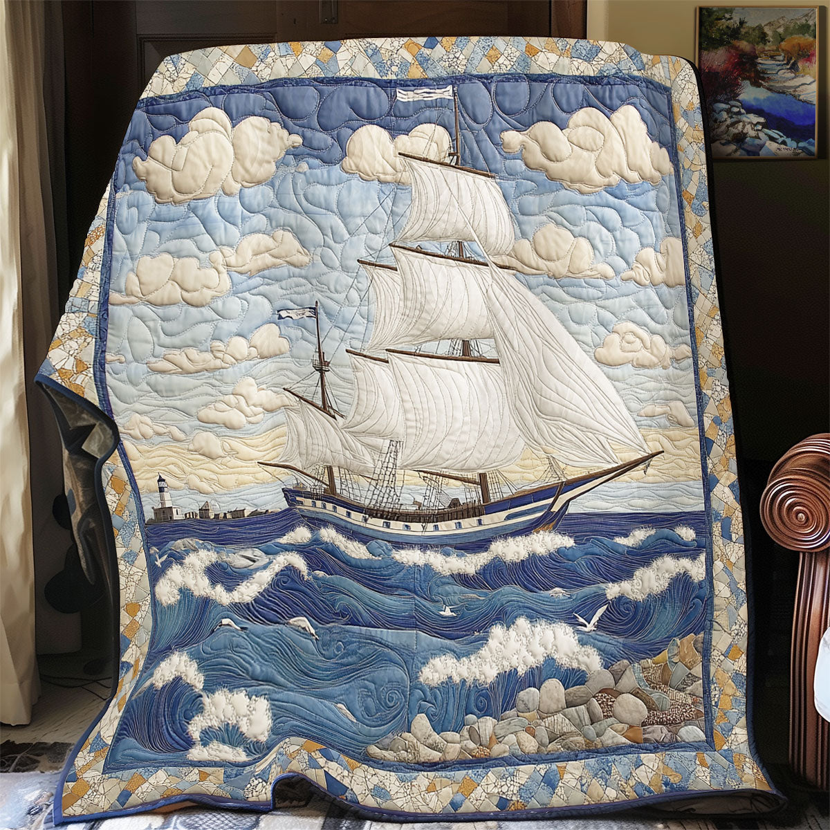Ship Ocean WX3105059CL Quilt
