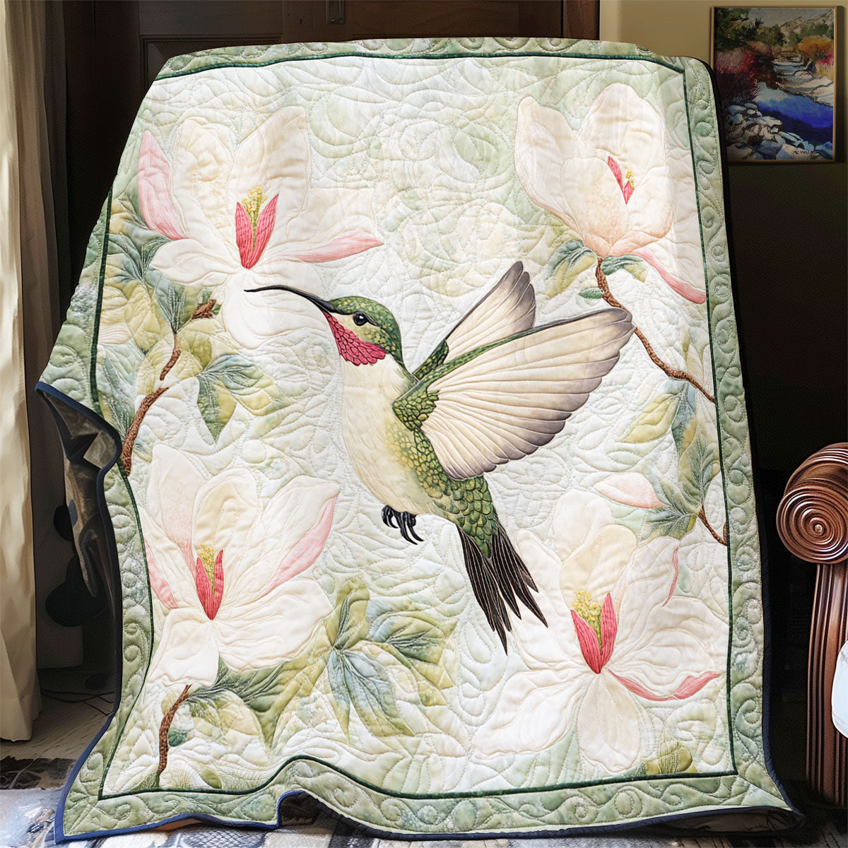 Magnolia Magic Garden WY2003073CL Quilt