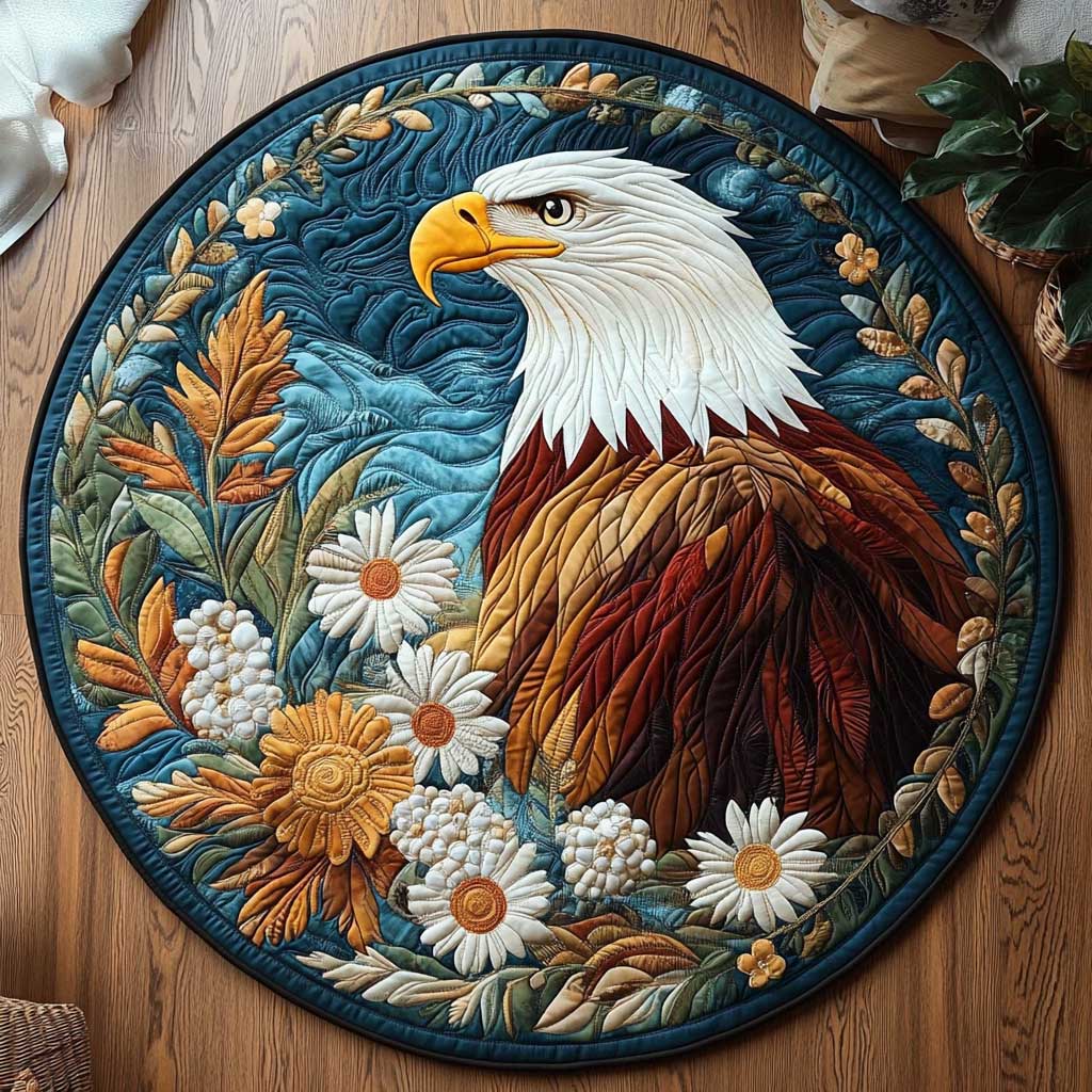Brave Eagle CQ2504003CL Quilted Round Mat