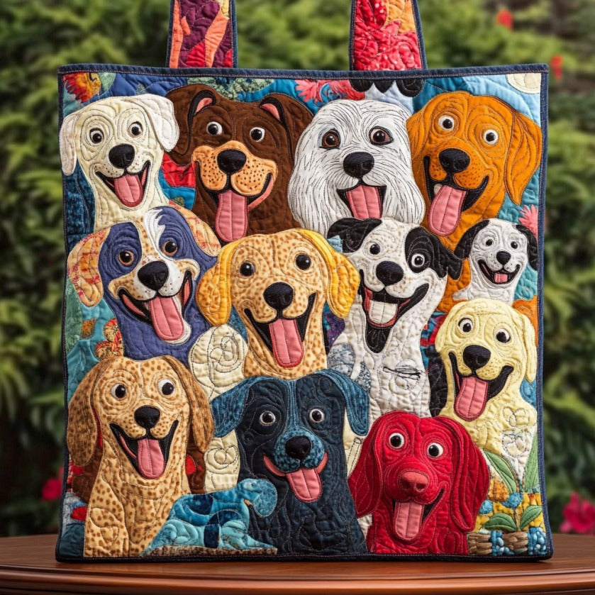 Rainbow Paws XR0210011CL Quilted Tote Bag