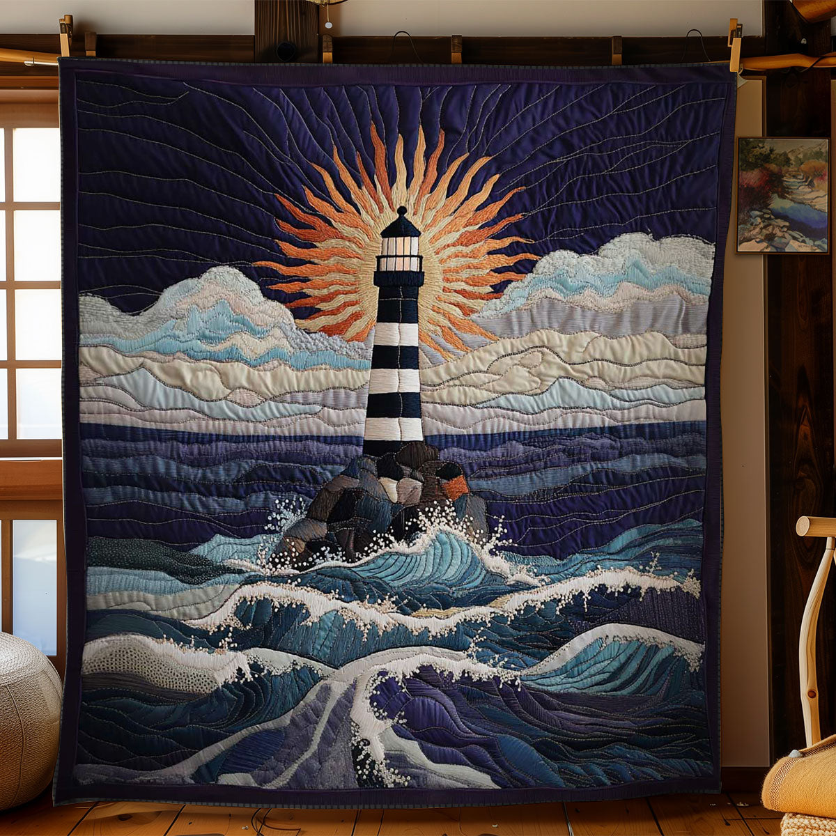 Eternal Lighthouse WN0304015CL Quilt
