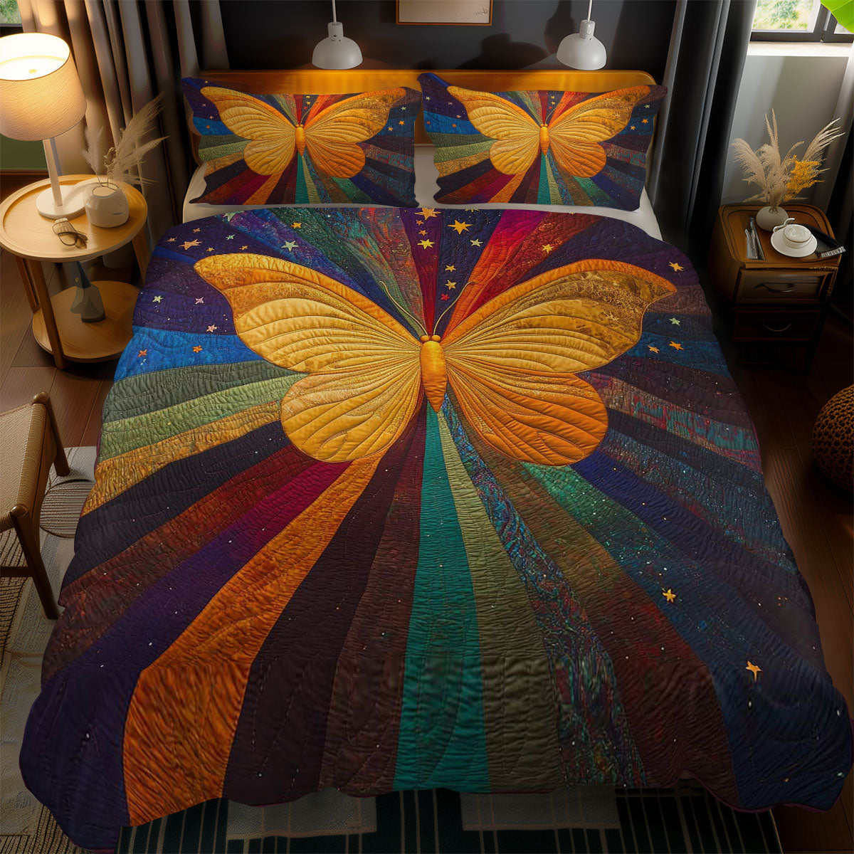Starlight Butterfly WN3012080CL Duvet Cover Set