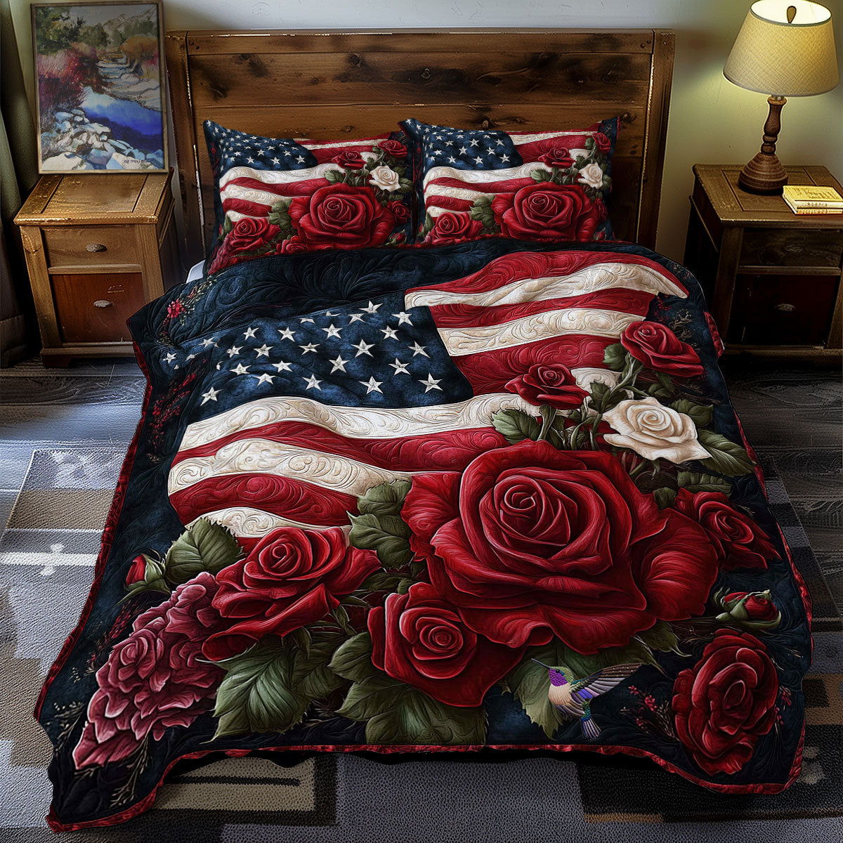 Rose America WY2811051CL Duvet Cover Set