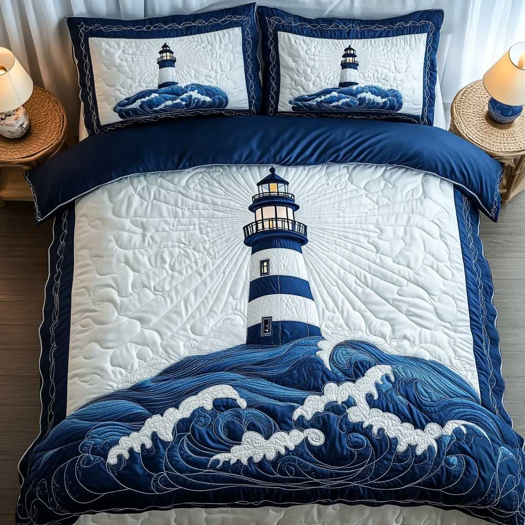 Midnight Lighthouse WN2703020CL Duvet Cover Set