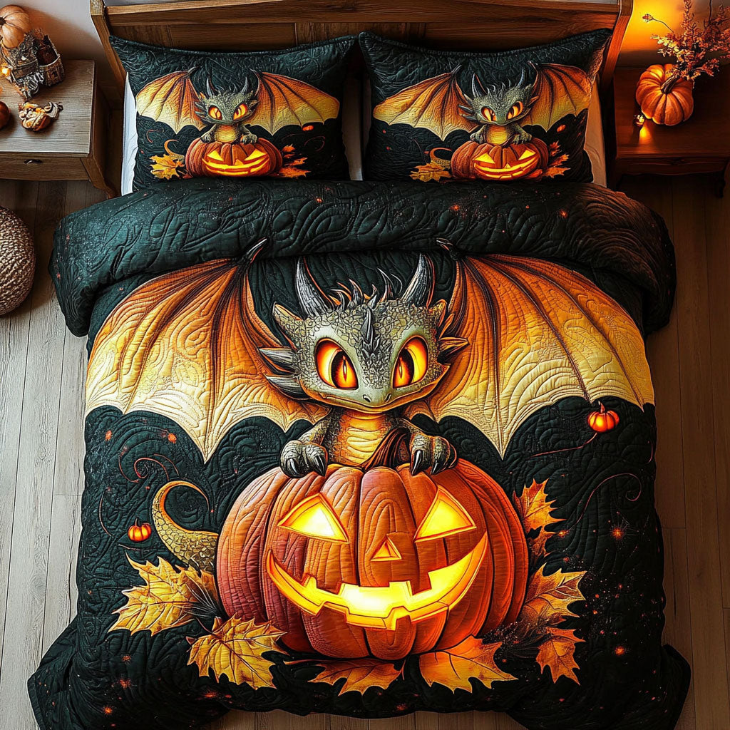 Dragon Halloween Glow WY2907060CL Duvet Cover Set