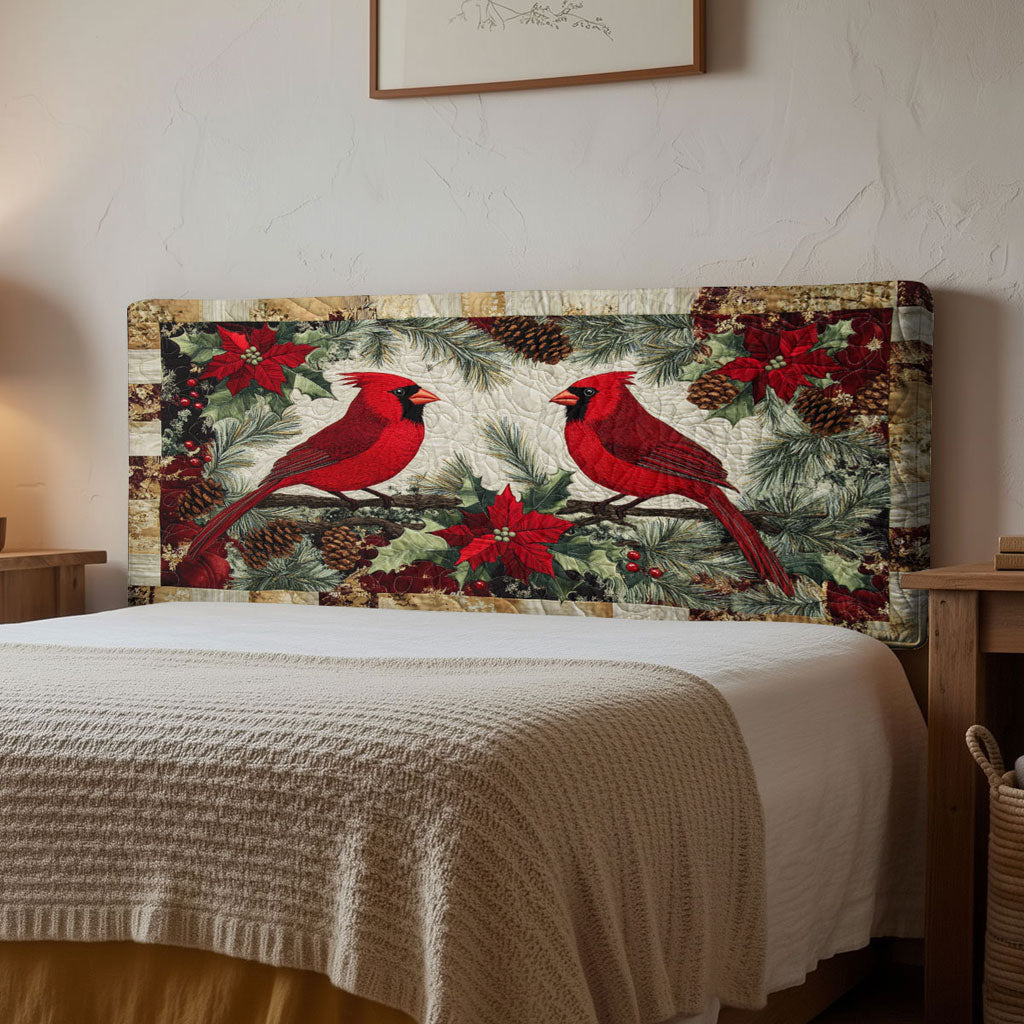 Cardinal Garden Song WN1112147CL Quilted Headboard Slipcover