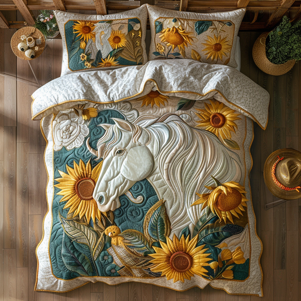 White Horse XR0104001CL Duvet Cover Set