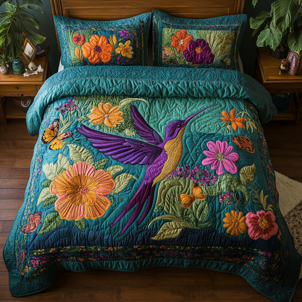 Hummingbird Paradise YR0601027CL Duvet Cover Set