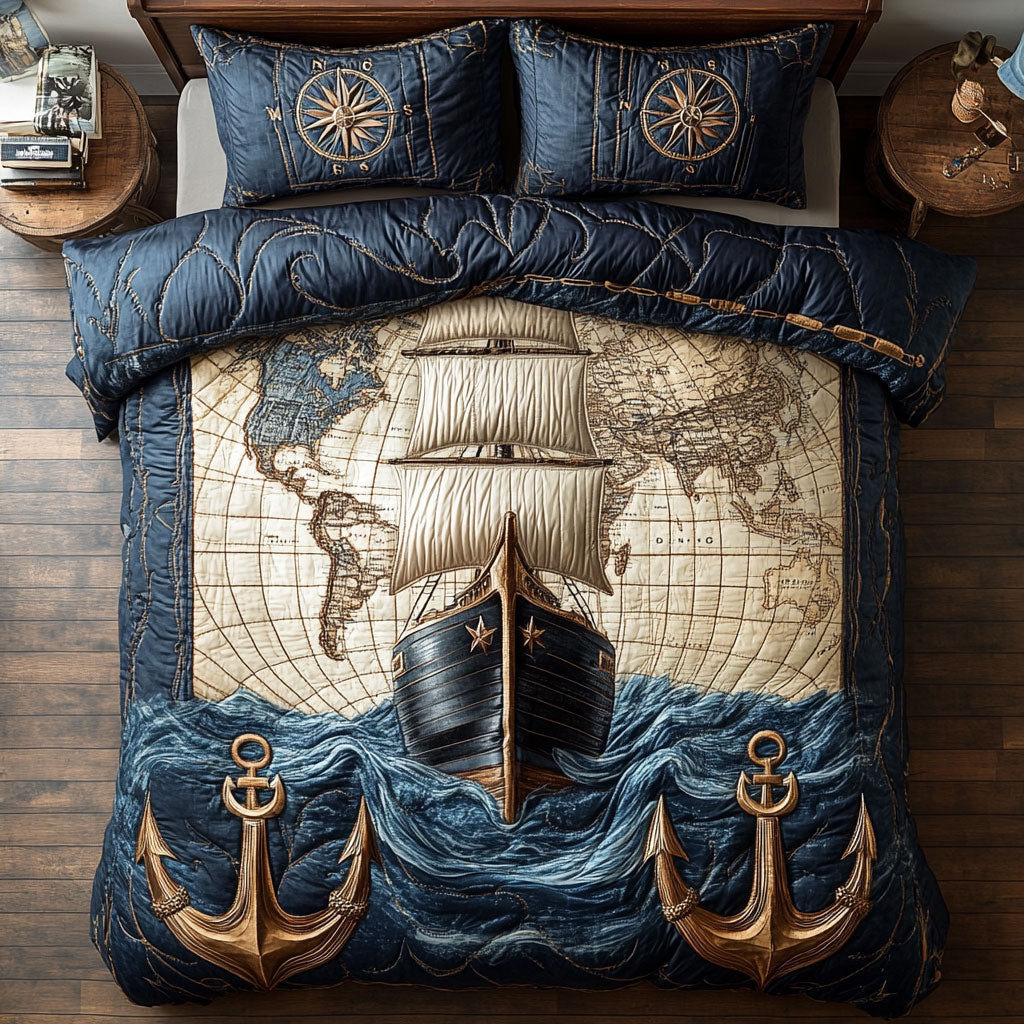 Ocean Voyager CP1209036CL Duvet Cover Set