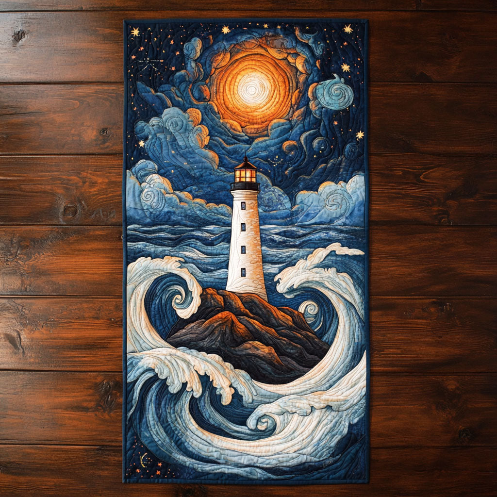 Storm’s End CP2804020CL Quilted Table Runner