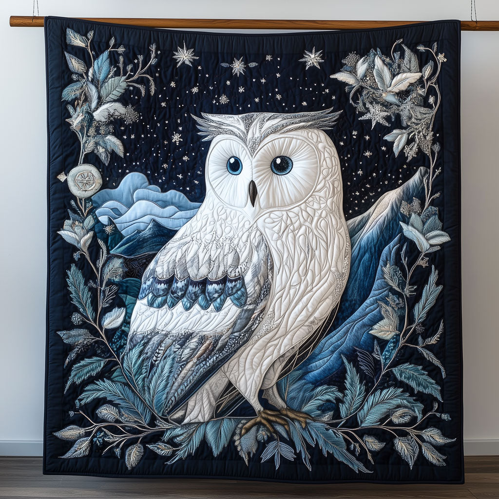 Majestic Snow Owl XK0410005CL Quilt