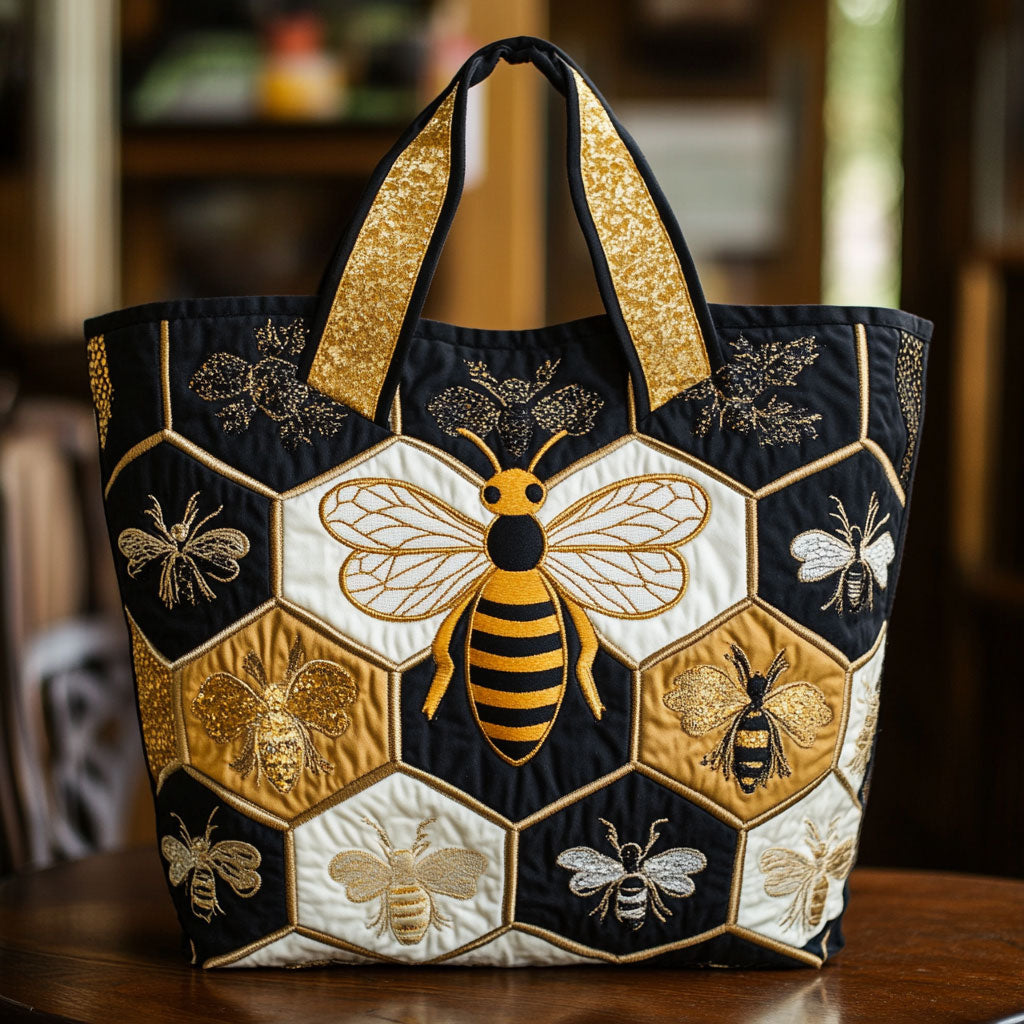 Honeycomb Charm CW2509011CL Quilted Tote Bag