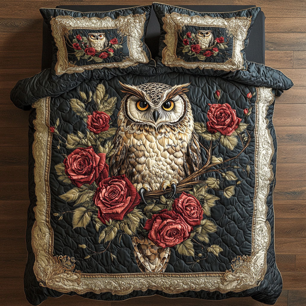 Owl And Flower CQ0506012CL Duvet Cover Set