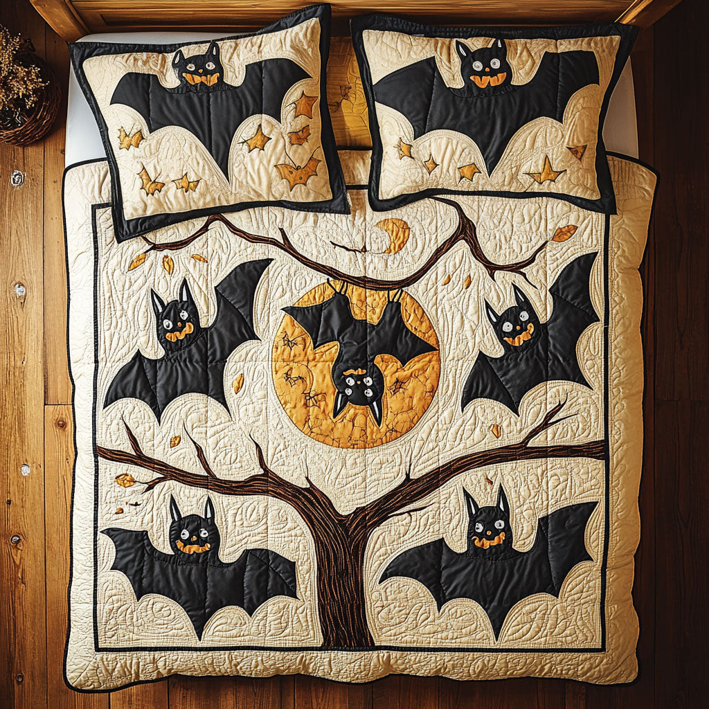 Bats In A Tree WY0608047CL Duvet Cover Set