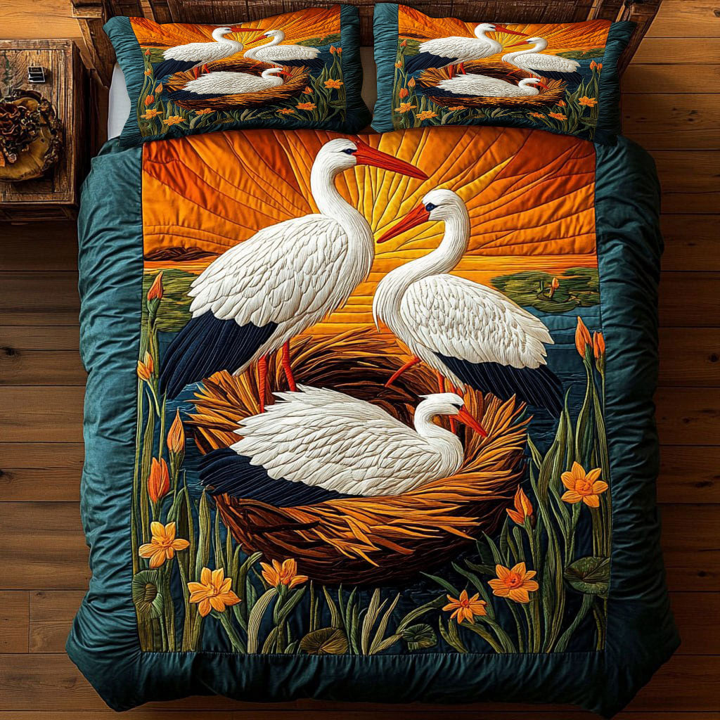 Nestled In Sunrise WY1604059CL Duvet Cover Set